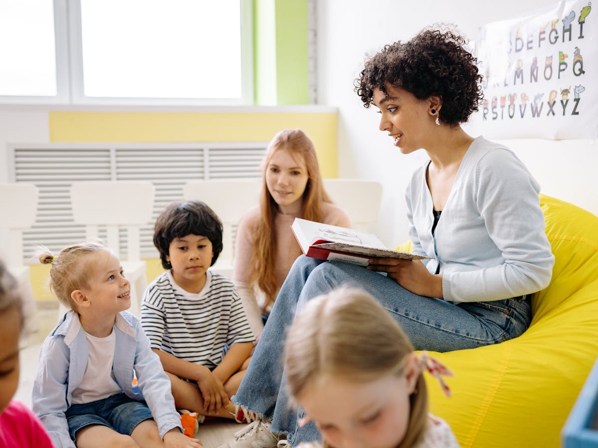 Students learning at Elevate International School